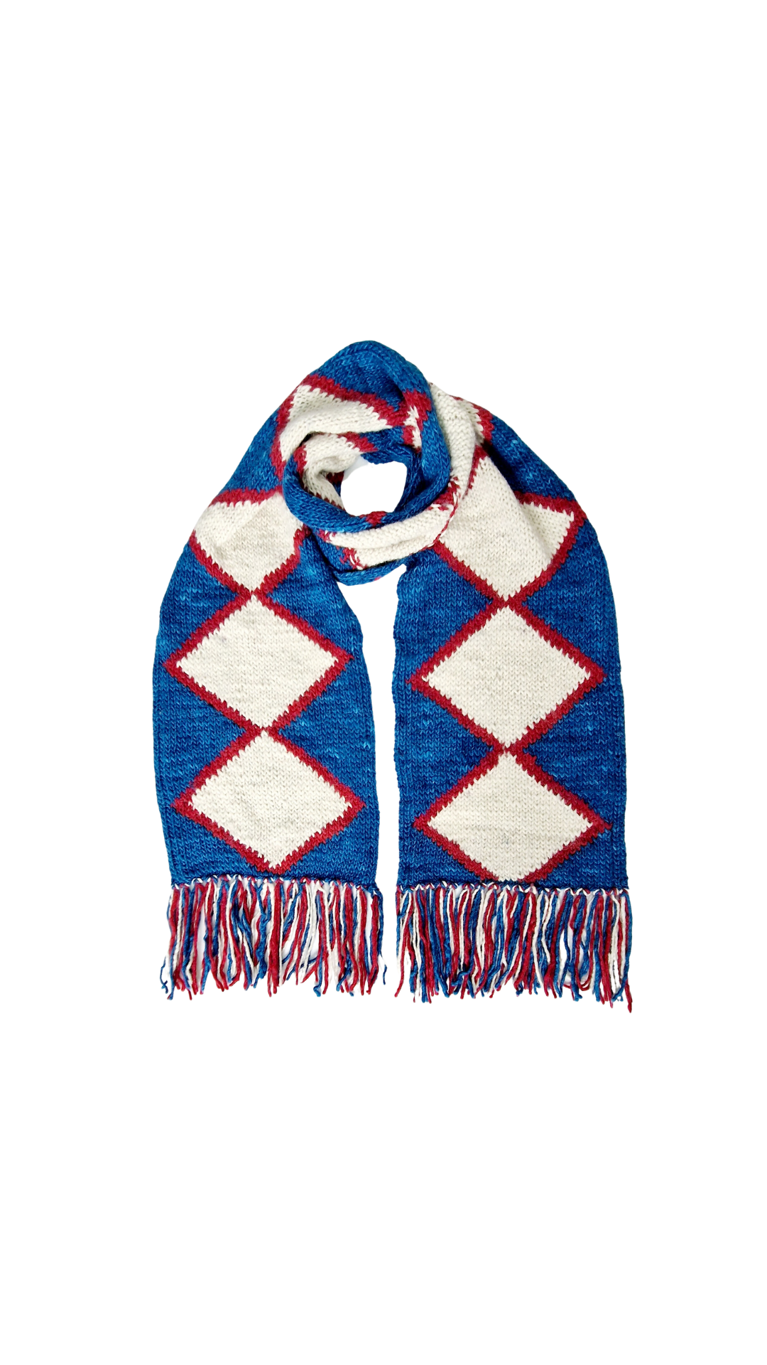 Indigo 100% Baby Alpaca Scarf