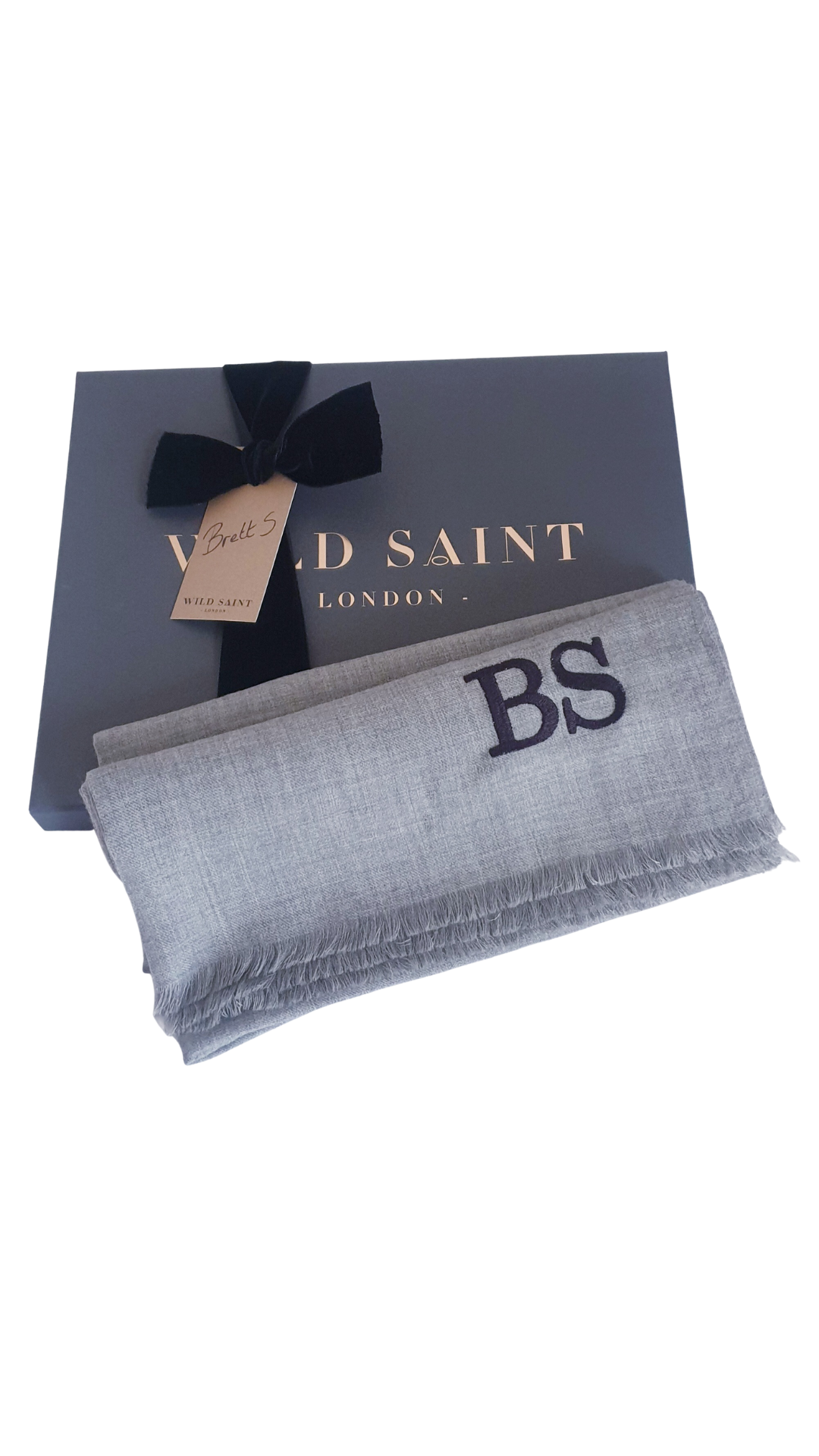 GREY Lightweight 100% Cashmere Scarf