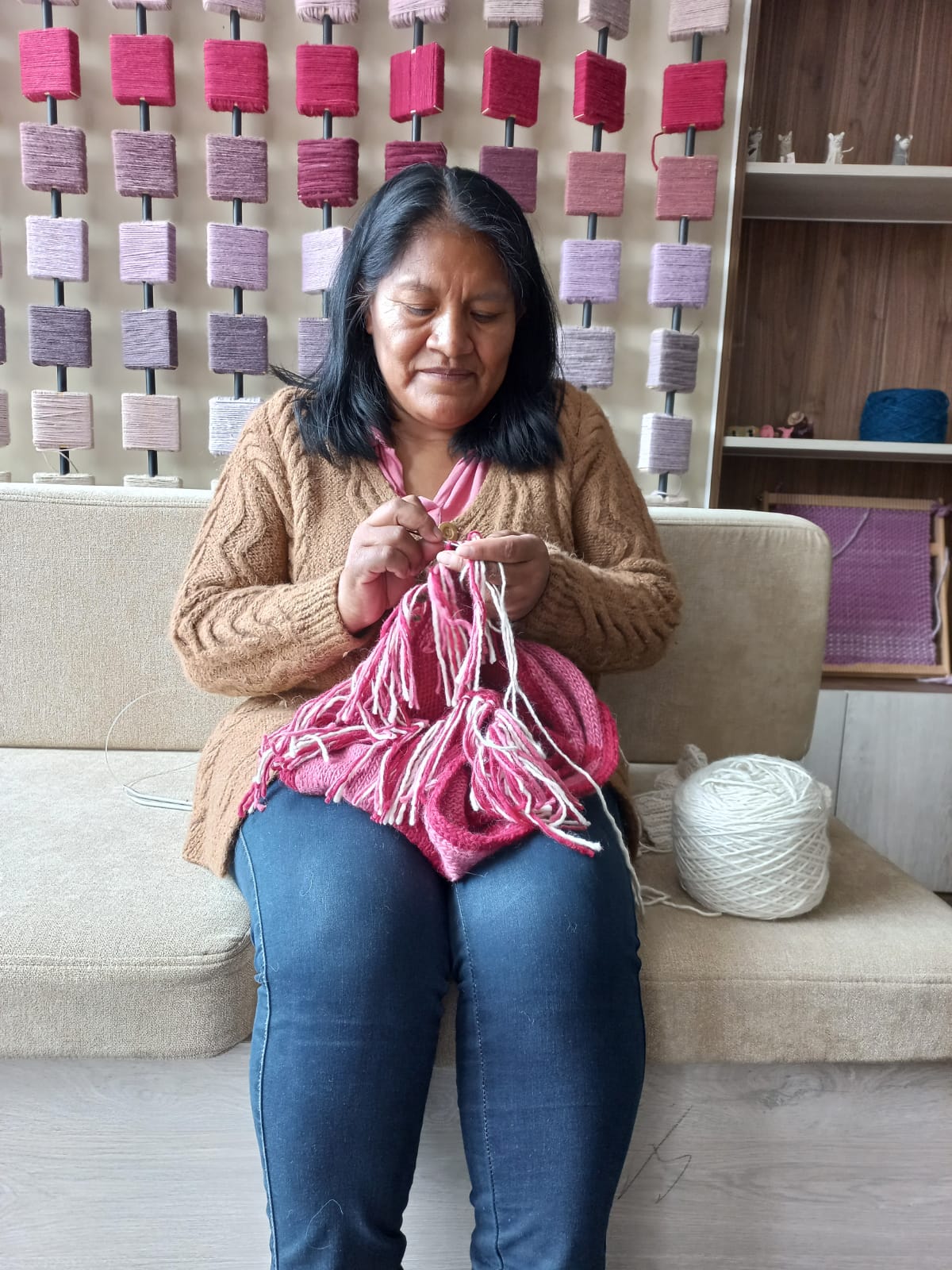 Ruby 100% Baby Alpaca Scarf